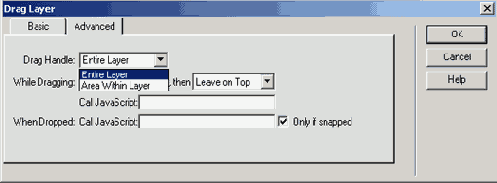   Drag Layer ( Advanced)