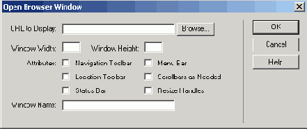  Open Browser Window