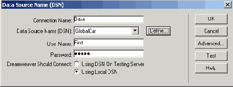   Data Source Name (DSN)